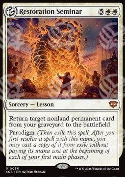 Restoration Seminar - I Segreti di Strixhaven (Mythic) [SOS-30]