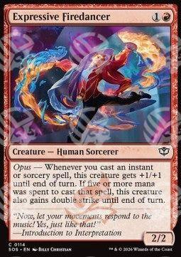 Expressive Firedancer - I Segreti di Strixhaven (Common) [SOS-114]