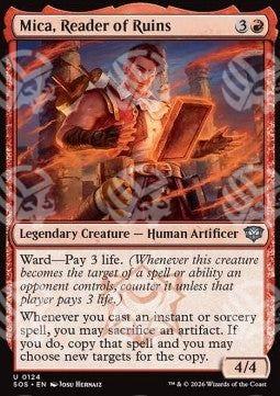 Mica, Reader of Ruins - I Segreti di Strixhaven (Uncommon) [SOS-124]