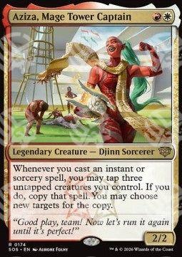 Aziza, Mage Tower Captain - I Segreti di Strixhaven (Rare) [SOS-174]
