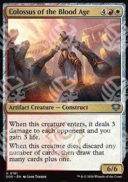 Colossus of the Blood Age - I Segreti di Strixhaven (Uncommon) [SOS-181]