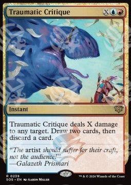 Traumatic Critique - I Segreti di Strixhaven (Rare) [SOS-239]