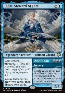 Jadzi, Steward of Fate // Oracle's Gift - I Segreti di Strixhaven (Rare) [SOS-55]