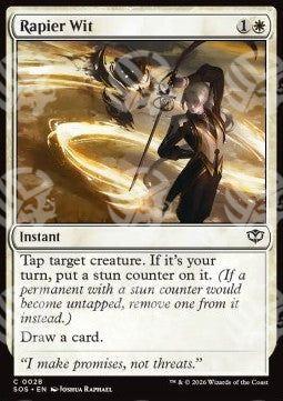 Rapier Wit - I Segreti di Strixhaven (Common) [SOS-28]