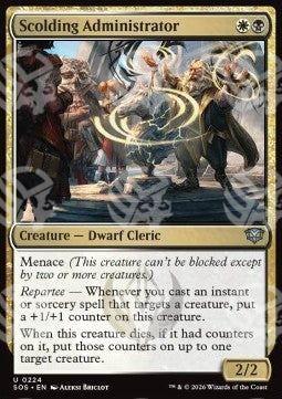 Scolding Administrator - I Segreti di Strixhaven (Uncommon) [SOS-224]