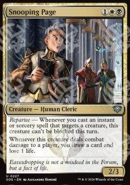 Snooping Page - I Segreti di Strixhaven (Uncommon) [SOS-227]