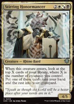 Stirring Honormancer - I Segreti di Strixhaven (Uncommon) [SOS-234]
