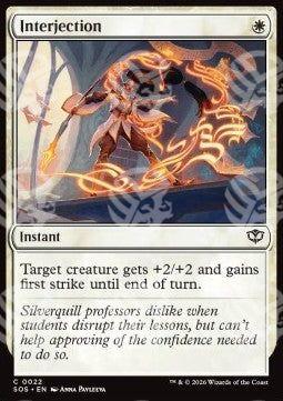 Interjection - I Segreti di Strixhaven (Common) [SOS-22]
