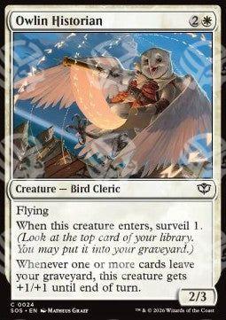 Owlin Historian - I Segreti di Strixhaven (Common) [SOS-24]