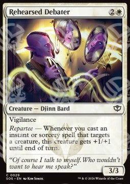 Rehearsed Debater - I Segreti di Strixhaven (Common) [SOS-29]
