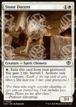 Stone Docent - I Segreti di Strixhaven (Common) [SOS-36]