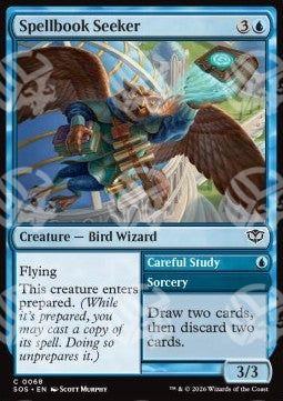 Spellbook Seeker // Careful Study - I Segreti di Strixhaven (Common) [SOS-68]