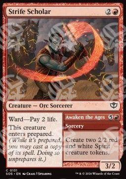 Strife Scholar // Awaken the Ages - I Segreti di Strixhaven (Common) [SOS-131]