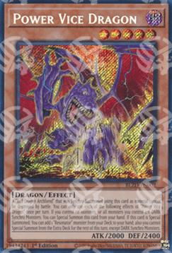 Drago del Vizio Potente - Blazing Dominion (Secret Rare) [BLZD-002]