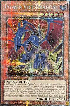 Drago del Vizio Potente - Blazing Dominion (Starlight Rare) [BLZD-002]