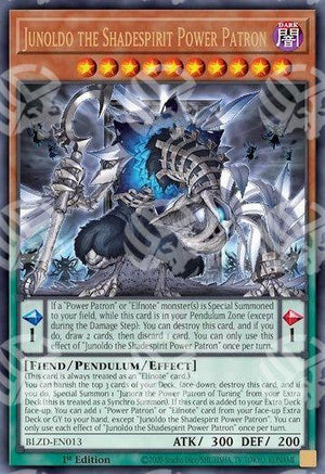 Junoldo l'Ombraspirito Patrono Potente - Blazing Dominion (Ultra Rare) [BLZD-013]