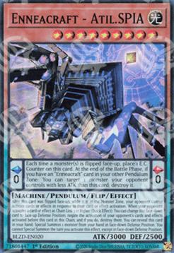Enneamezzo - Atil.SPIA - Blazing Dominion (Super Rare) [BLZD-020]