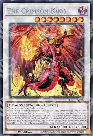 Il Re Cremisi - Blazing Dominion (Secret Rare) [BLZD-036]