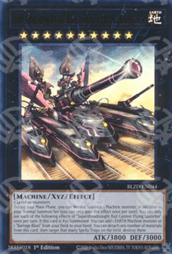 Cannone Ferroviario Supercorazzato Lanciamissili Volante - Blazing Dominion (Ultra Rare) [BLZD-044]