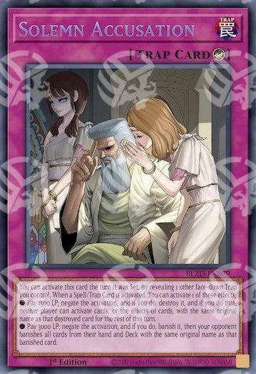 Accusa Solenne - Blazing Dominion (Secret Rare) [BLZD-079]