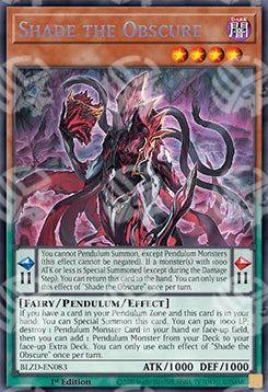 Shade l'Oscuro - Blazing Dominion (Secret Rare) [BLZD-083]