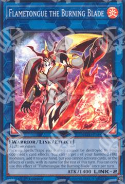 Flametongue la Lama Bruciante - Blazing Dominion (Super Rare) [BLZD-099]