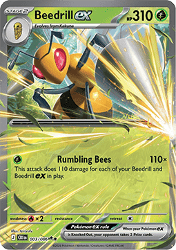Beedrill ex - Caos Nascente (Double Rare) [CRI-003]