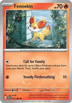 Fennekin - Caos Nascente (Common) [CRI-011]