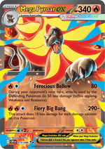 Mega Pyroar ex - Caos Nascente (Double Rare) [CRI-015]