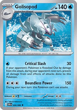 Golisopod - Caos Nascente (Uncommon) [CRI-026]