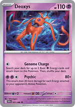 Deoxys - Caos Nascente (Uncommon) [CRI-031]