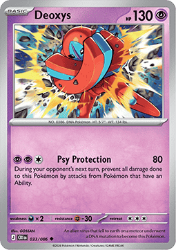 Deoxys - Caos Nascente (Uncommon) [CRI-033]