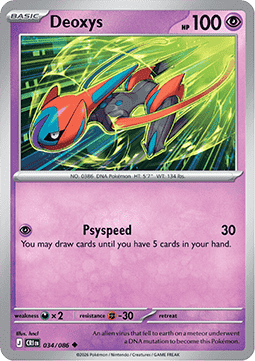 Deoxys - Caos Nascente (Uncommon) [CRI-034]
