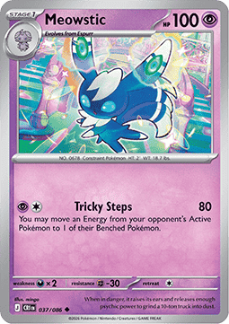 Meowstic - Caos Nascente (Uncommon) [CRI-037]
