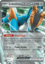 Cobalion ex - Caos Nascente (Double Rare) [CRI-064]