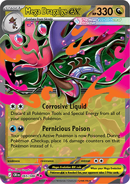 Mega Dragalge ex - Caos Nascente (Double Rare) [CRI-065]