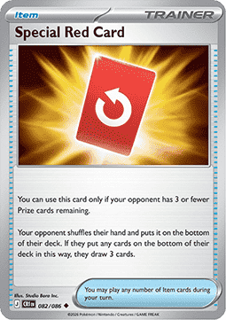 Special Red Card - Caos Nascente (Uncommon) [CRI-082]