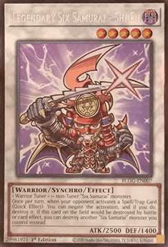 Shi En - Sei Samurai Leggendario - Battles of Legend: Glorious Gallery (Secret Rare) [BLGG-007]