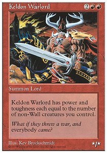 Signore della Guerra Keldon - Quinta Edizione (Uncommon)