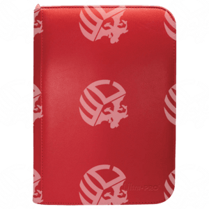 Album 4 Tasche con Zip - Pro Binder - Red - Ultra Pro - Warcard
