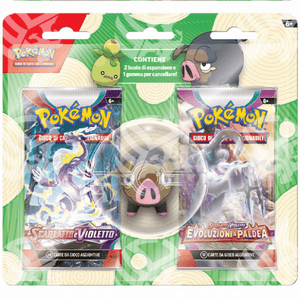 Blister con Gomma - Smoliv e Lechonk - Warcard