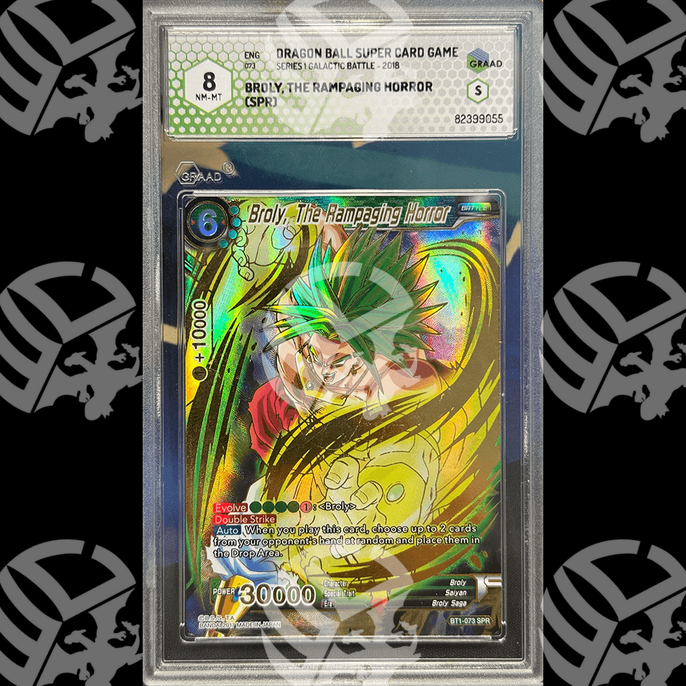 Broly The Rampaging Horror Galactic Battle - 073 - GRAAD 8 - Warcard