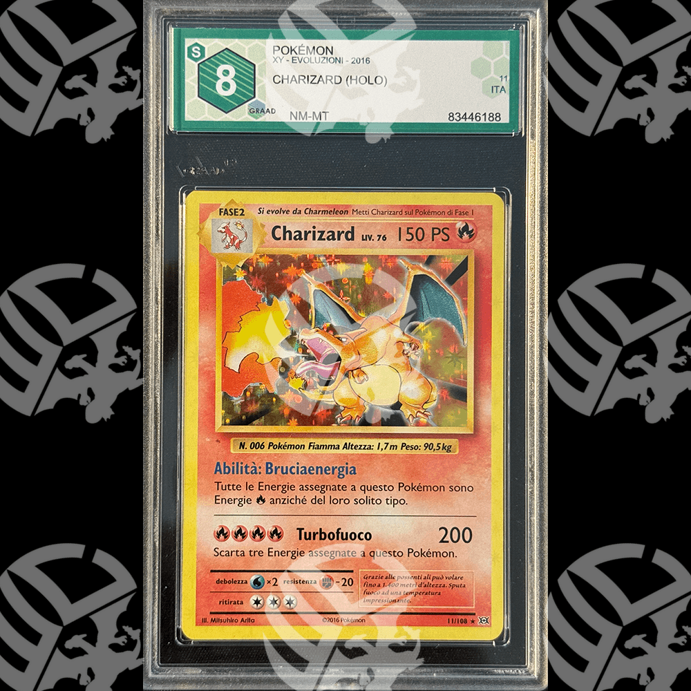 Charizard Evoluzioni - GRAAD 8 - Warcard