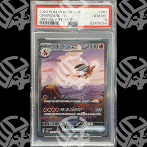 Charizard Ex - Pokèmon Card 151 - 201 - PSA 10 - Warcard