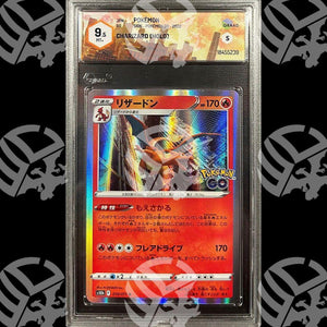 Charizard Pokemon Go - GRAAD9.5 - Warcard