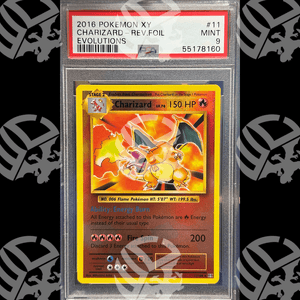 Charizard Reverse Holo Evoluzioni - 011 - PSA 9 - Warcard