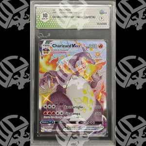Charizard VMAX Shiny Destino Splendente - GRAAD 10 - Warcard