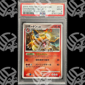 Charizard lv.60 Advent Of Arceus 1°ed - PSA 9 - Warcard