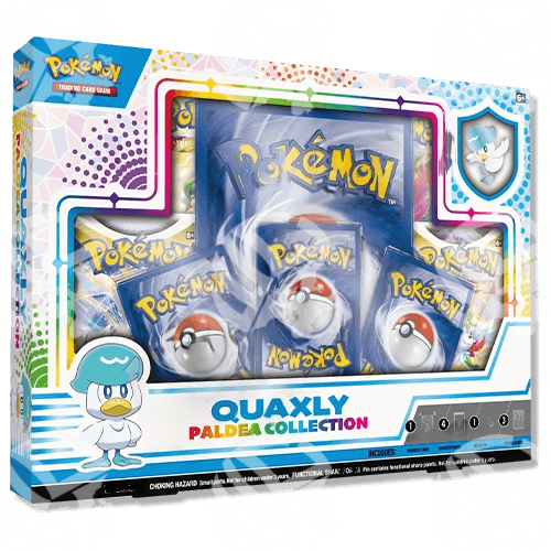 Collezione Paldea Quaxly con Miraidon Ex - Warcard
