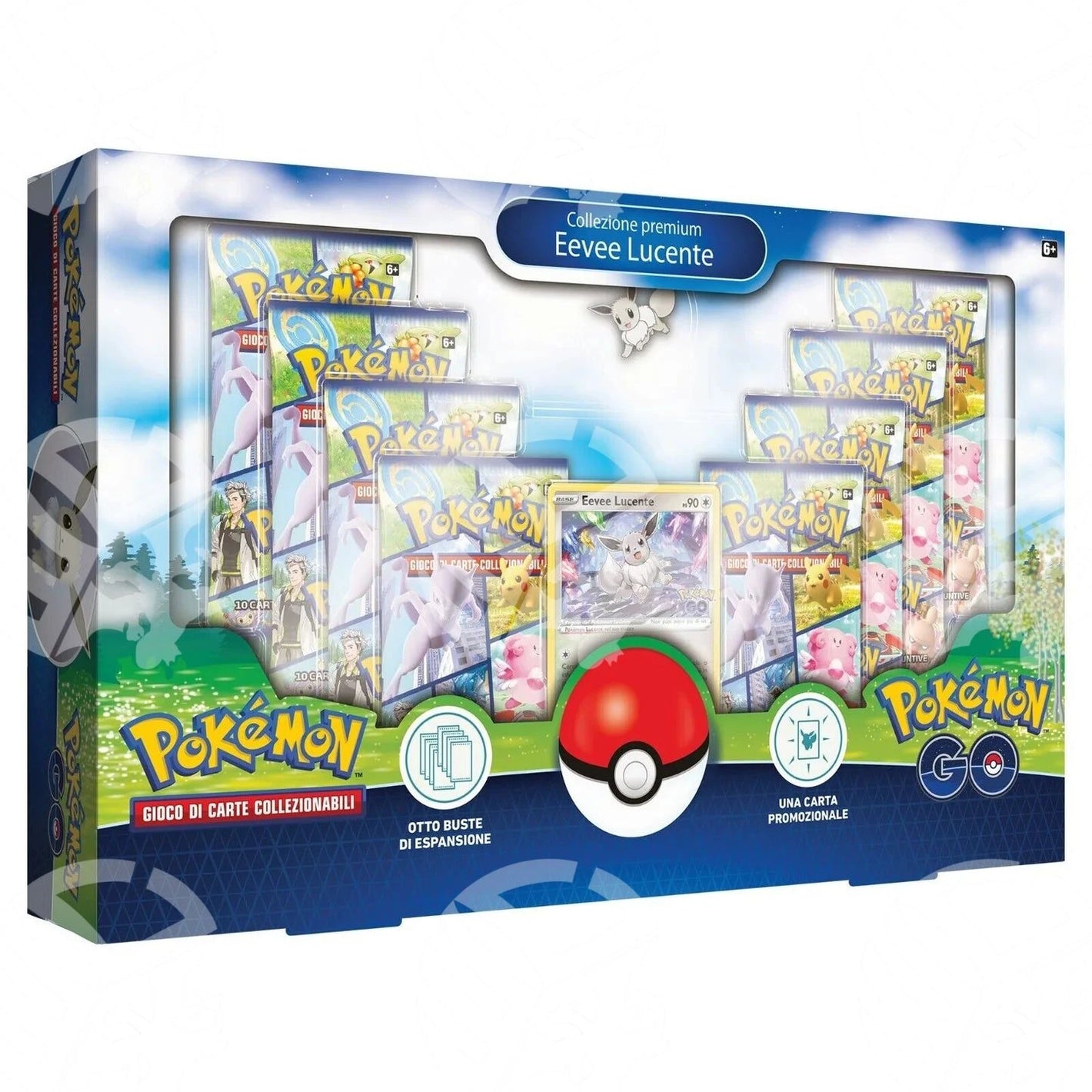 Collezione Premium Pokemon GO Eevee Lucente